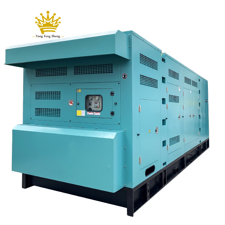 generator 1250kva 1350kva standby 1500kva 1 megawatt genset for cummins 1000 kw diesel generator