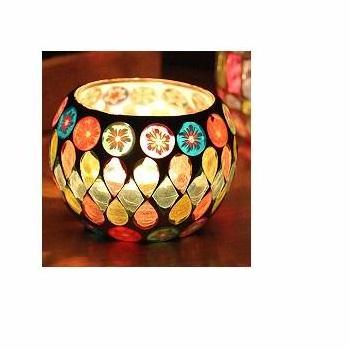 MOSAIC CREATIVE CANDLE GLASS VOTIVE GLASS VOTIVE CANDLE HOLDER NEW DESIGN GLASS VOTIVE HOLDER