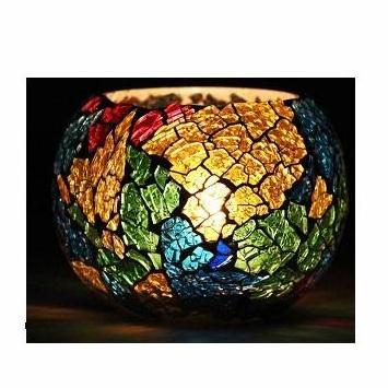 MOSAIC MULTI CREATIVE CANDLE GLASS VOTIVE