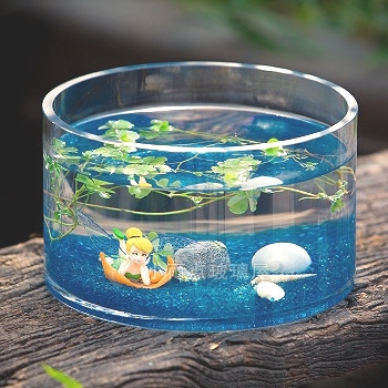 GLASS FISH BOWL AQUARIUM HOT SALE INDOOR ROUND AQUARIUM ROUND SHAPE UNIQUE STYLE DECORATIVE FISH POT