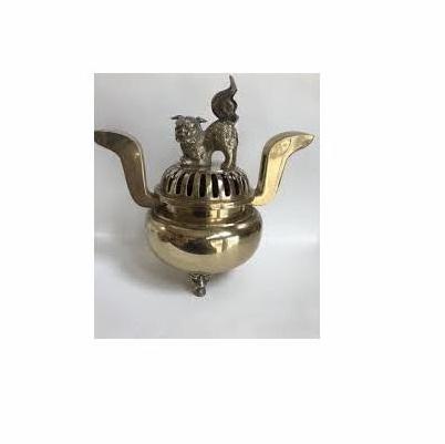 BEAUTIFUL BRASS INCENSE BURNER CHURCH DECORATIVE BRASS ANTIQUE INCENSE BURNER