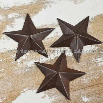 STAR WALL FARMHOUSE & HOTEL DECORATION WALL STAR GIFTS & CRAFTS METAL STAR