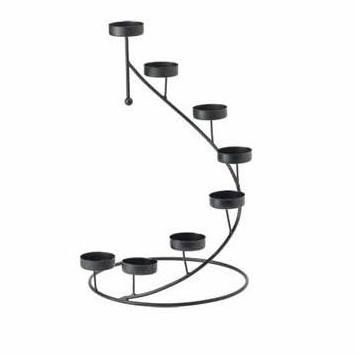 BLACK WROUGHT IRON CANDLE HOLDER WEDDING DECORATION TEA LIGHT CANDLE HOLDER BEST QUALITY TEA LIGHT CANDLE HOLDER