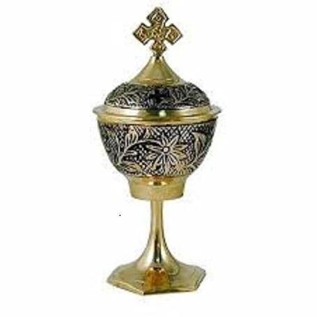 BEAUTIFUL BRASS INCENSE BURNER CHURCH DECORATIVE BRASS ANTIQUE INCENSE BURNER