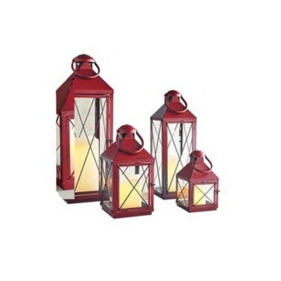 CHRISTMAS LANTERN CANDLE UNIQUE WEDDING DECORATION LANTERN SET OF FOUR NEW STYLE CANDLE LANTERN