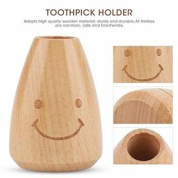 WOODEN TOOTHPICK HOLDER CREATIVE MINI TOOTHPICK CASE HIGH QUALITY TOOTHPICK HOLDER