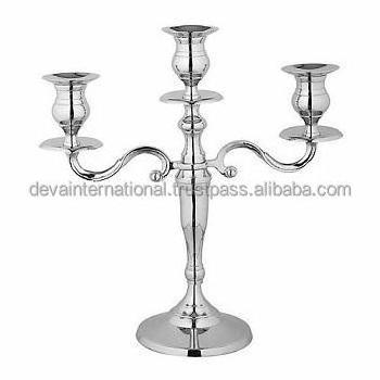 SET OF 3 STYLISH CANDLE HOLDER STYLES DESIGN TEA LIGHT HOLDER HANDMADE METAL CANDLE STAND