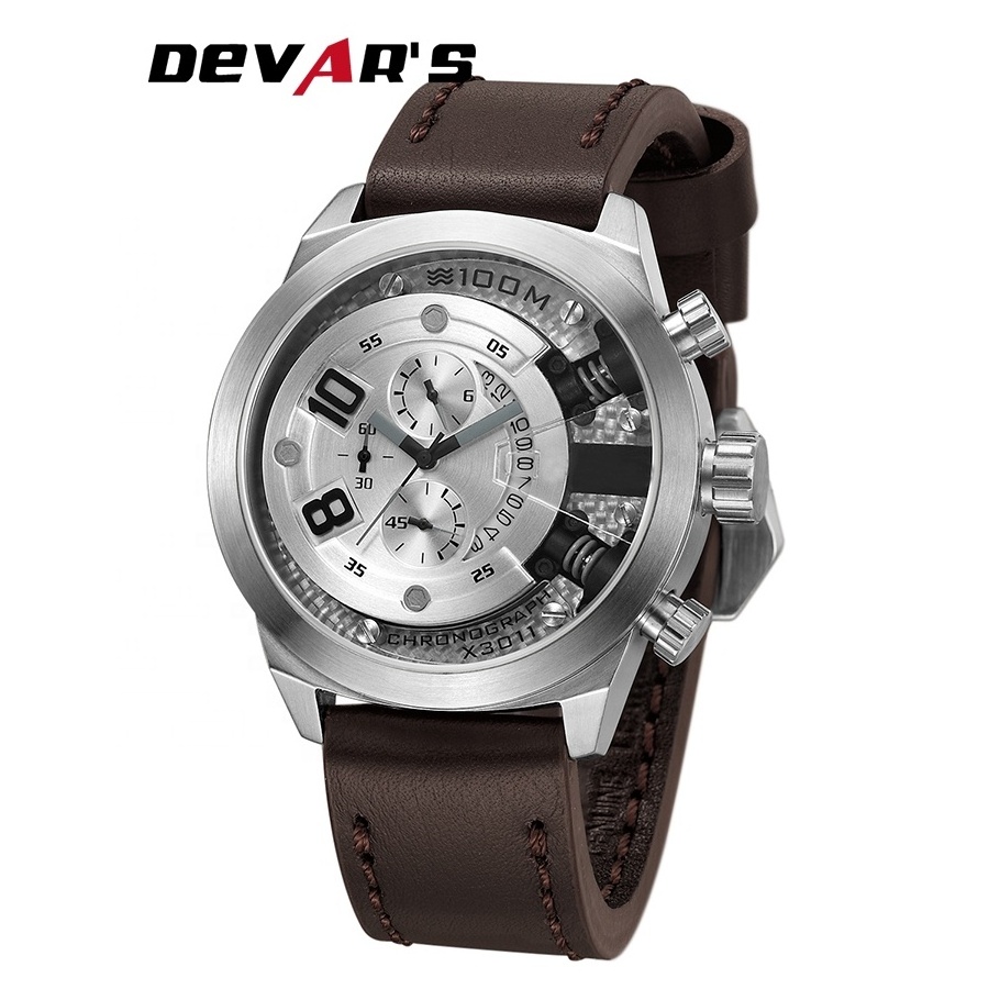 Wholesale Diver Japan Movt Quartz Watch With 316L Stainless Steel Back Case