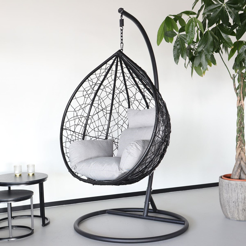 Hanging basket chair swing rocking adult lounger chair hammock cradle chair