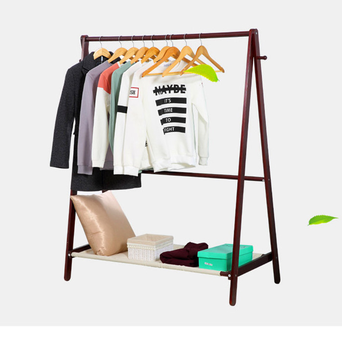 Modern Solid Wood Clothes Stand Coat Racks