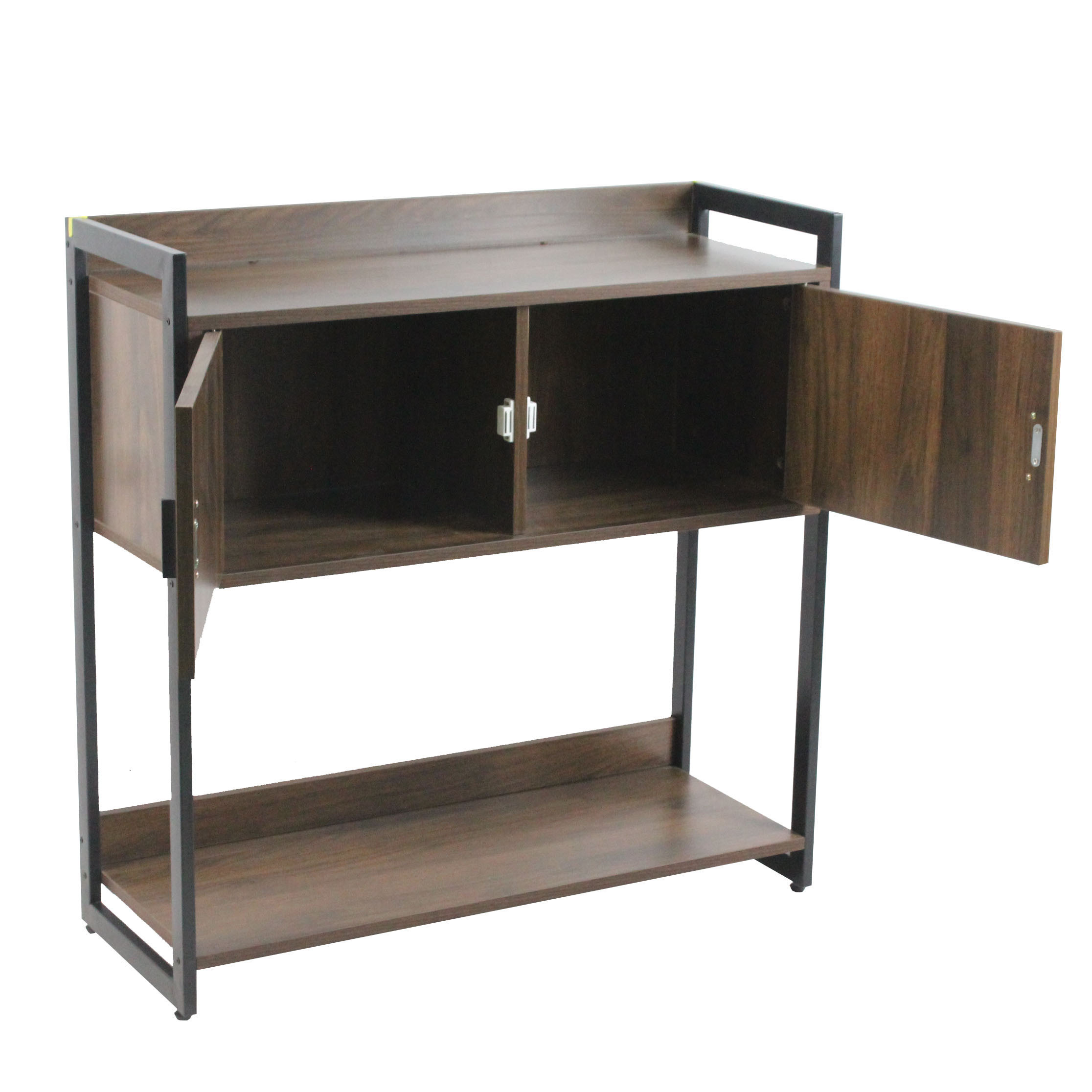 Custom Furniture Wholesale Price Living Room Storage Cabinet Metal Frame Kitchen Cabinet