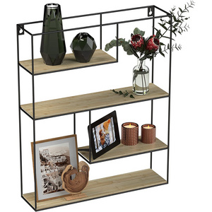 Wall Holder Stand Storage Shelf Kitchen Seasoning Rack book shelf Modern Multi-functional Shelf