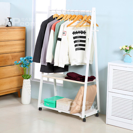 Modern Solid Wood Clothes Stand Coat Racks