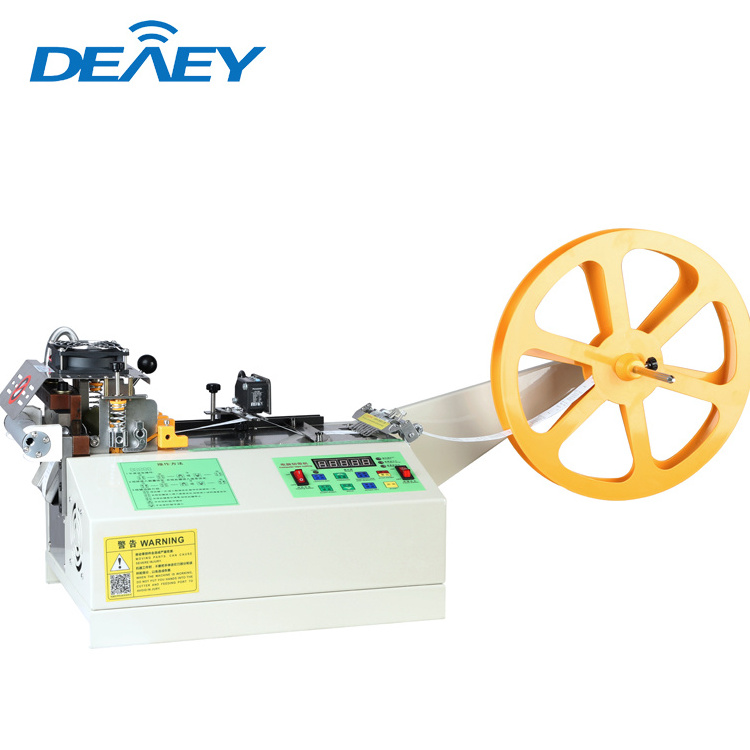 DW-988L/H Automatic Hot And Cold Ribbon Cutter Pvc Electrical Electric Tape Cutting Machine