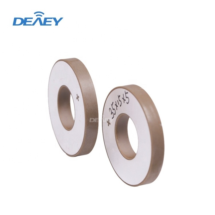 35*15*5 Pzt Material Piezoelectric Vibrator Sensor Ceramic Electric Piezo Ultrasonic Transducer Disc