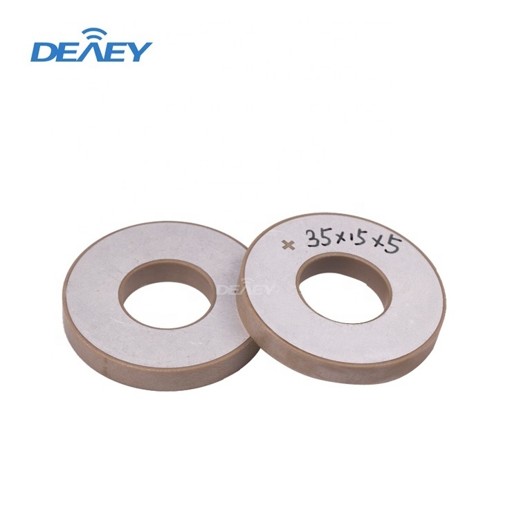 35*15*5 Pzt Material Piezoelectric Vibrator Sensor Ceramic Electric Piezo Ultrasonic Transducer Disc