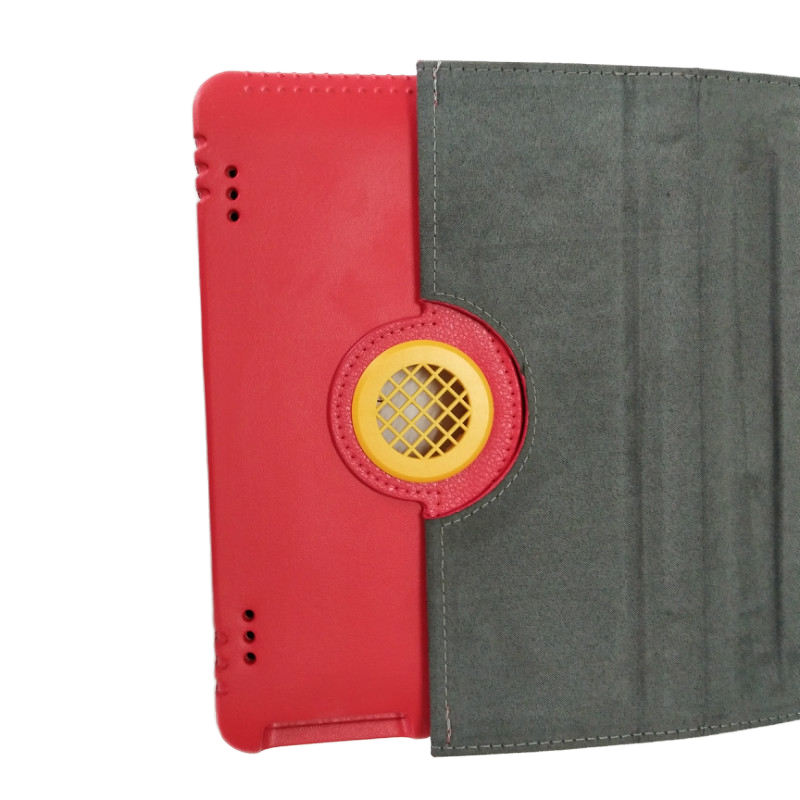 360 Rotation Kid shock proof EVA Leather Cover Case for Kindle Fire HD 7