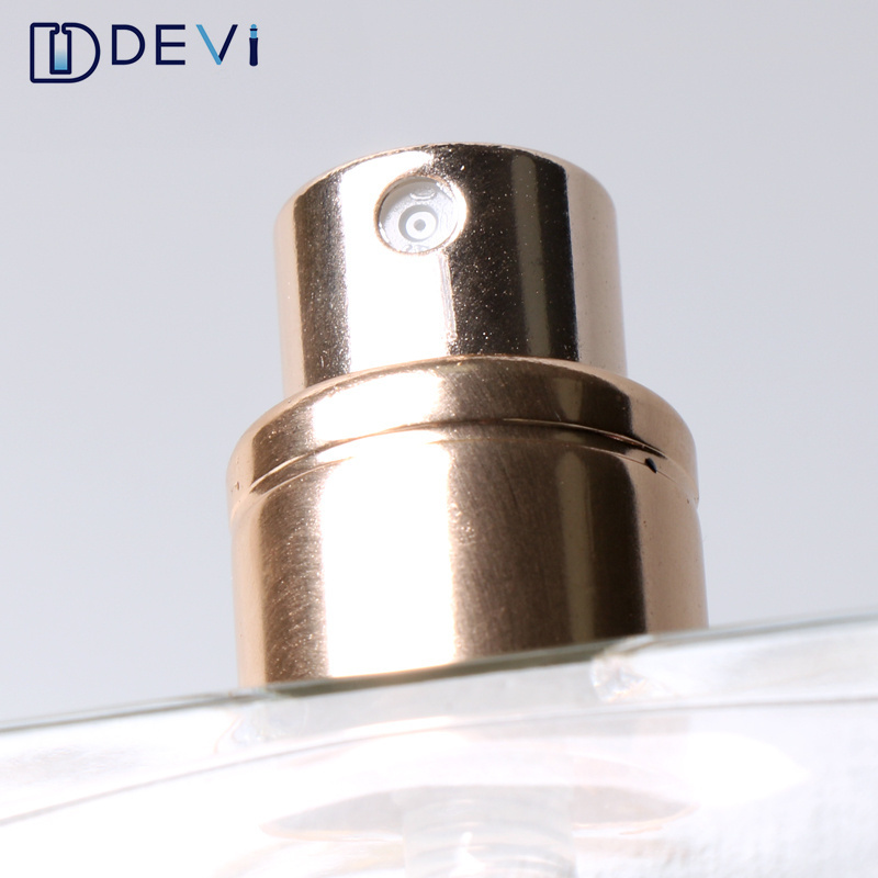 Devi Luxury 50ml parfum bottles transparent fragrance perfume glass bottle