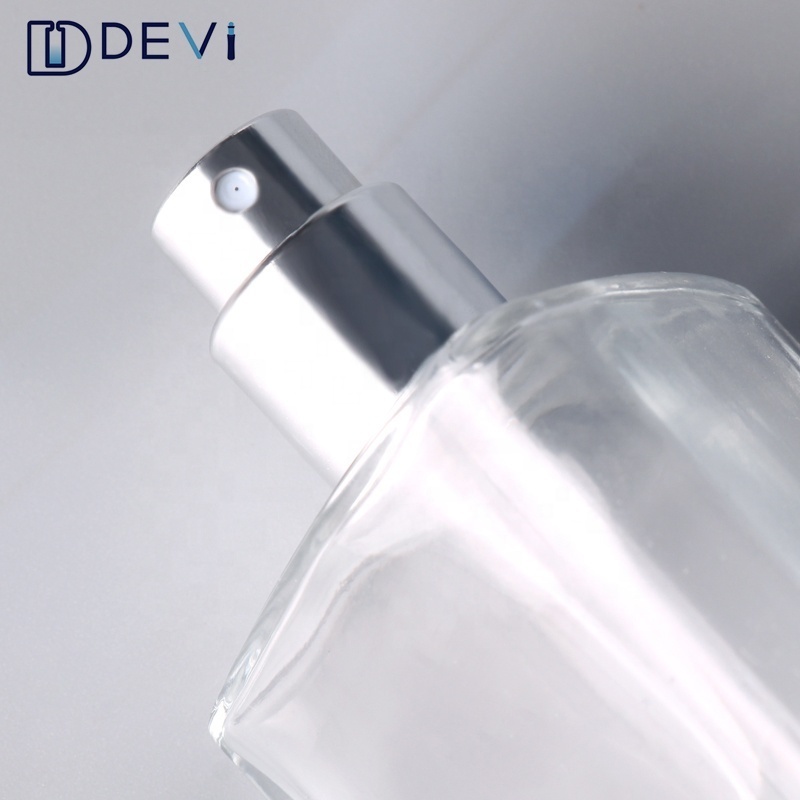 OEM brand perfume nice bottle triangle shape empty perfume glass bottle 30ml