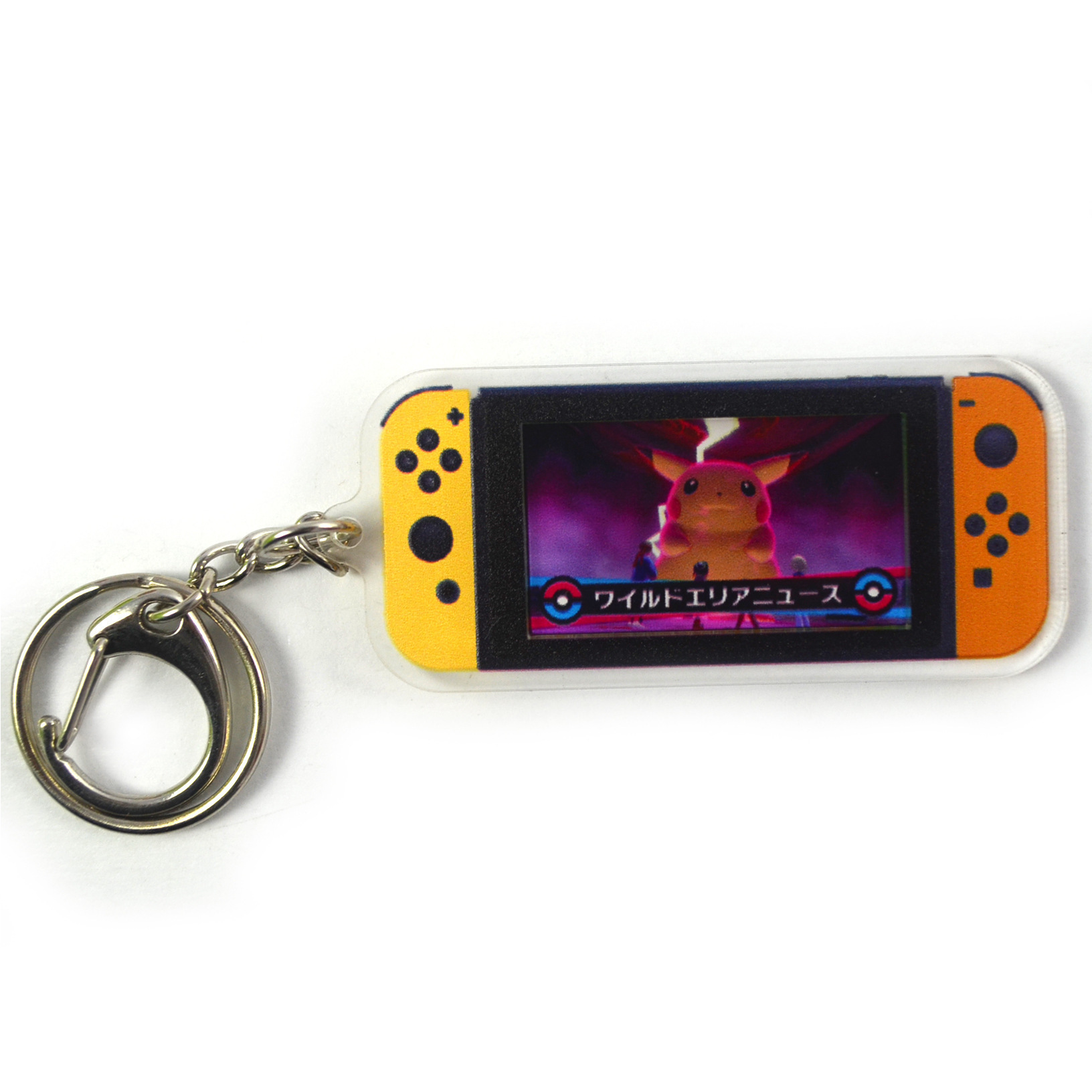 Customization keychain pendant acrylic animation with key chain switch keyring charm bag pendant