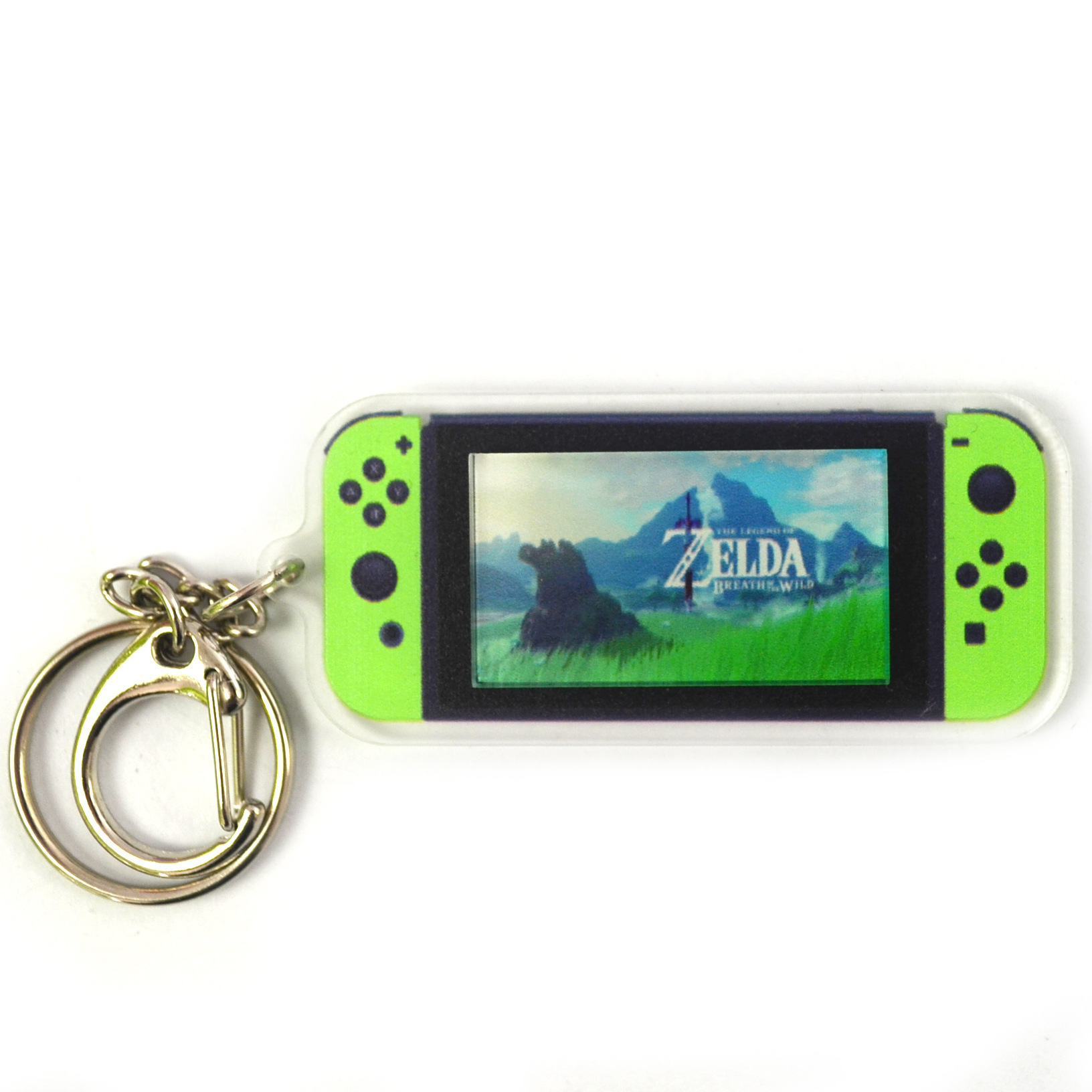 Customization keychain pendant acrylic animation with key chain switch keyring charm bag pendant