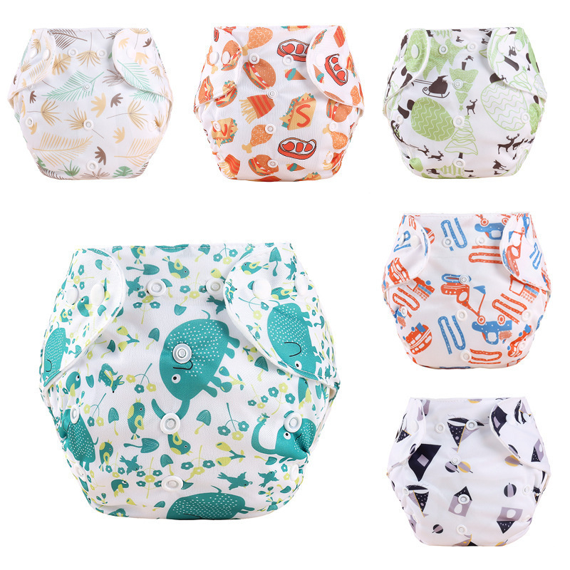 Wholesale Price Custom Baby Nursery Diaper Training Pants One Size Fit All Adjustable Reusable Washable Cloth Diapers For Babies