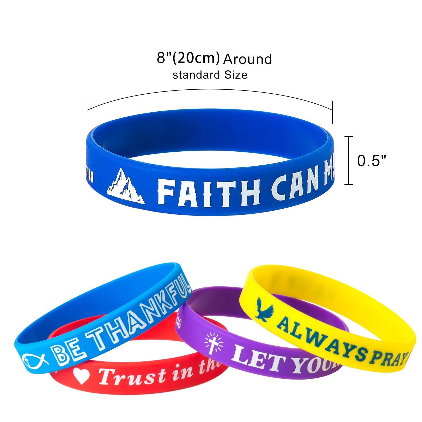 Personalized Custom Promotional Gifts Inspirational Motivational Wristband Rubber Wrist Band Printed Silicone Bracelet For Event