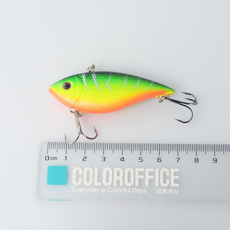 Fishing Lure Lipless Trap 7CM 11.5G Crankbait Hard Bait Fresh Water Deep Water Bass Walleye Crappie Minnow Fishing Tackle