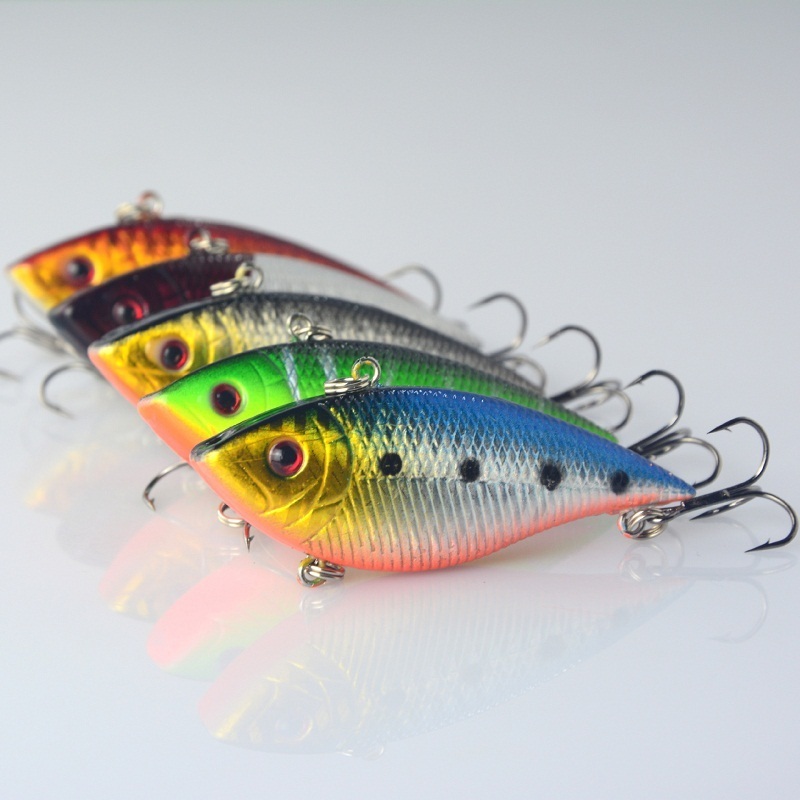 Fishing Lure Lipless Trap 7CM 11.5G Crankbait Hard Bait Fresh Water Deep Water Bass Walleye Crappie Minnow Fishing Tackle