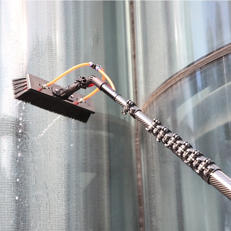 window cleaning brush roof cleaning cleaning brush solar photovoltaic panel water fed brush