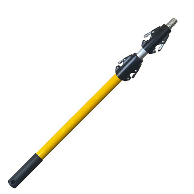 Dewande 3.2m 2 sections extension fiberglass telescopic poles extendable painting poles