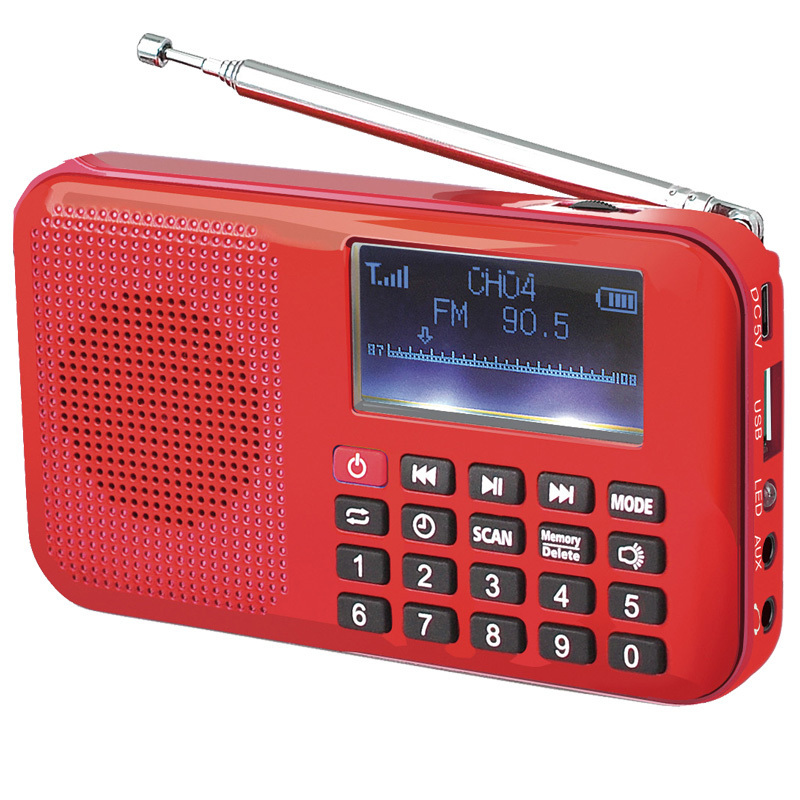 Dewant L-388 solar solair panel portable portatil FM radio