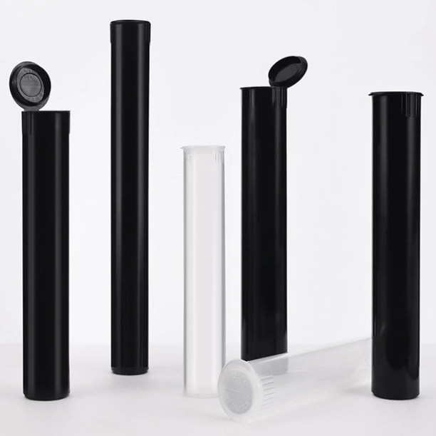 Packaging Tube Rolled Child Resistant Pop Top Plastic Tubes