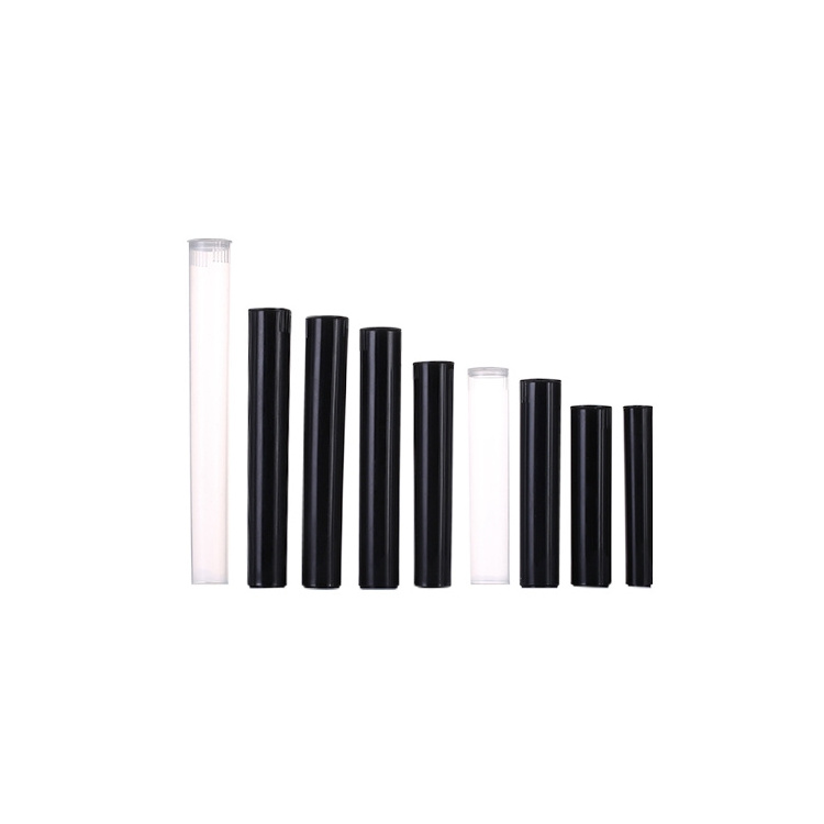 Wholesale 98 mm 109 mm 116 mm Child proof plastic tubes PP plastic Preroll cone POP TOP tube package