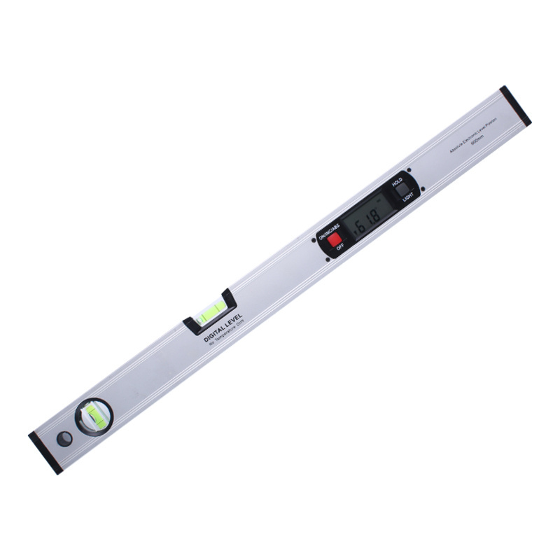 DEWEN Professional Measure 600mm Aluminum Digital Spirit Level With Digital Display Level Adjusting Meter