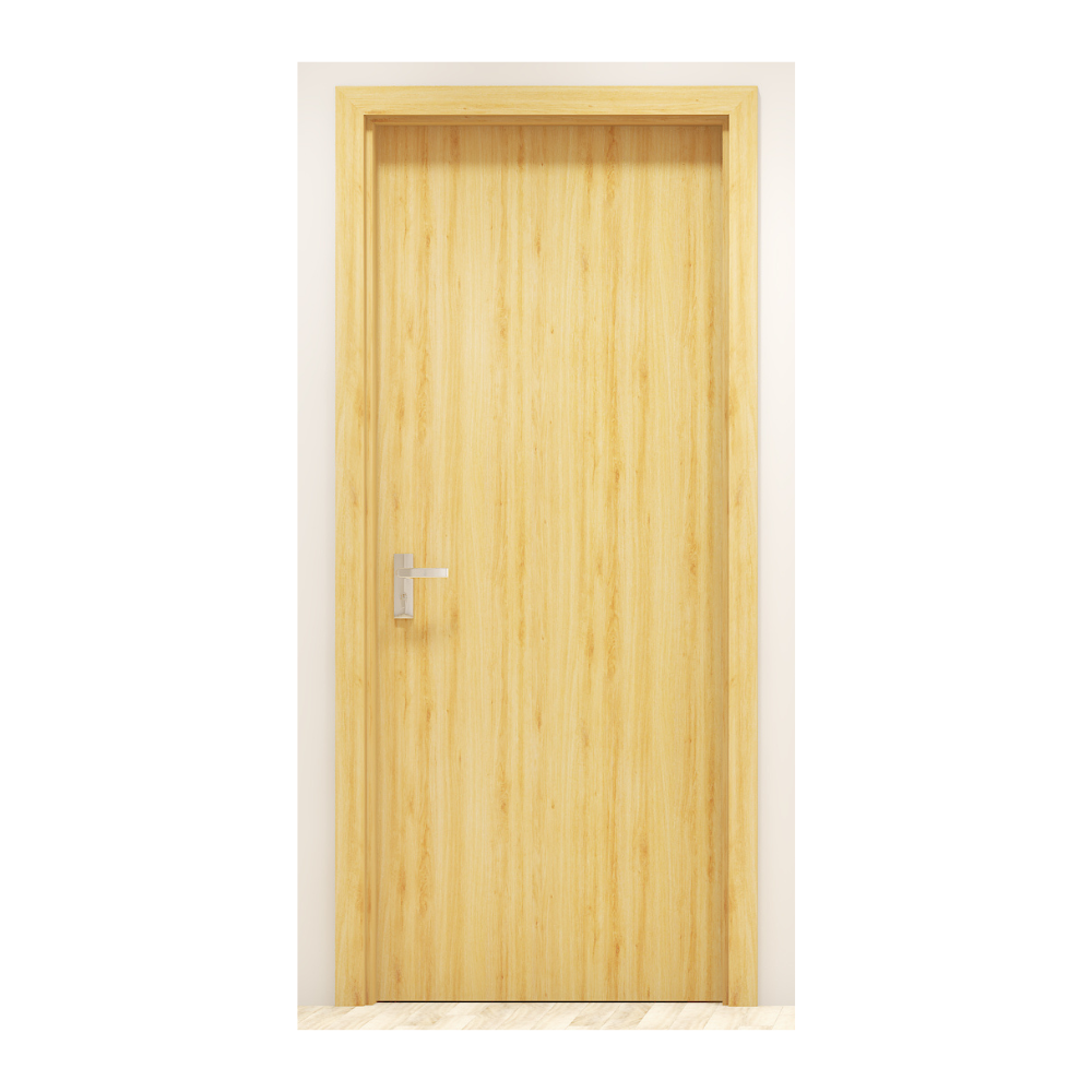 DEWOO Door Modern Design Soundproof Hotel Door Internal Bedroom Waterproof ABS composite PVC Interior WPC Doors For Room