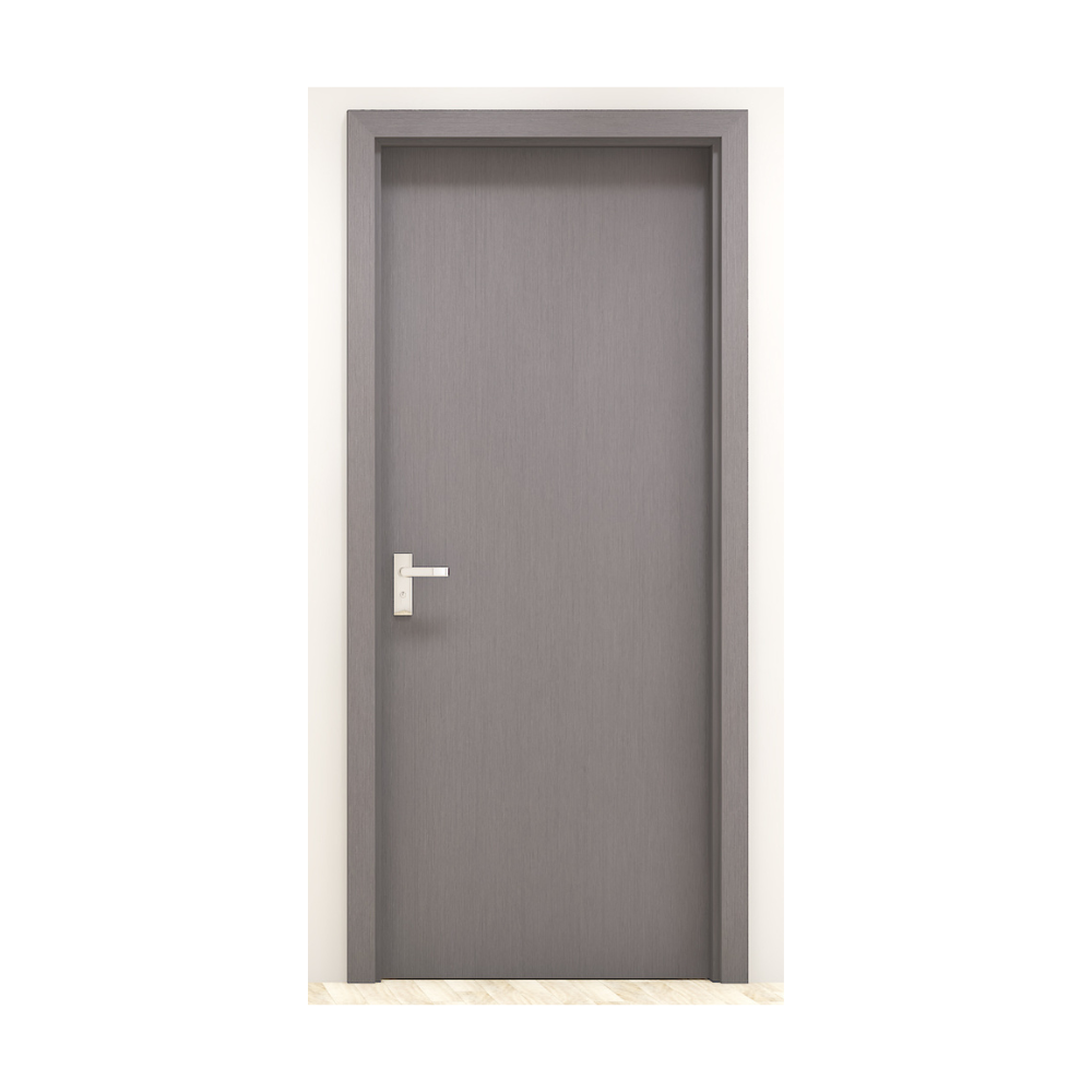 DEWOO Door Modern Design Soundproof Hotel Door Internal Bedroom Waterproof ABS composite PVC Interior WPC Doors For Room