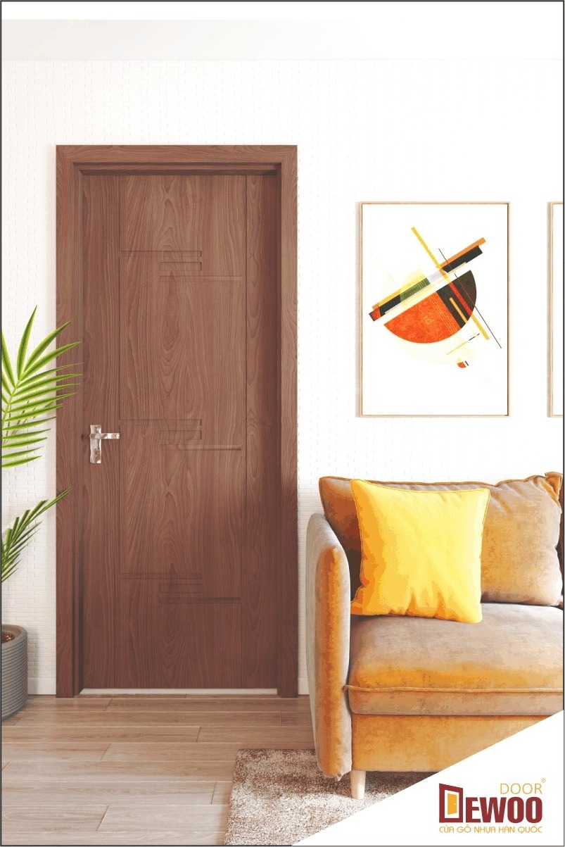 Dewoo Door Composite and Abs Doors Manufacturing Composite Materials Variety Modern High Quality Vietnam Waterproof Film PVC