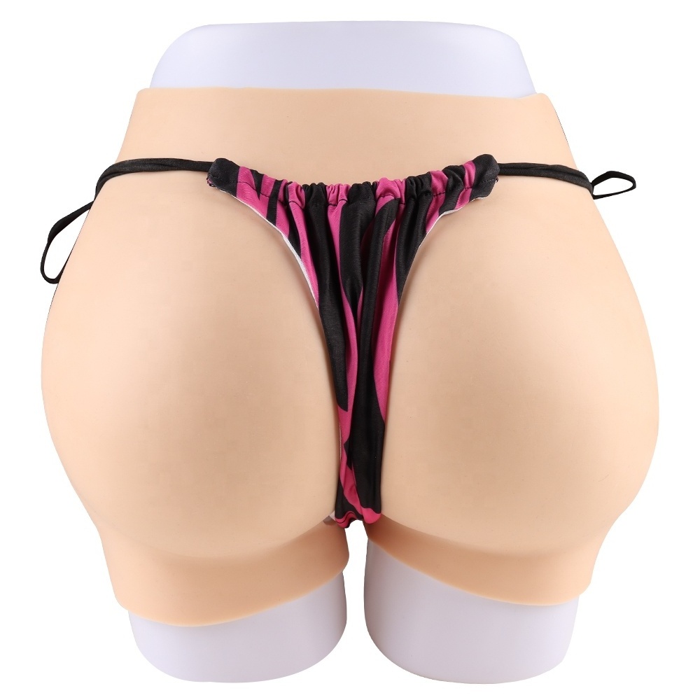 Soft Sex girl Silicone big butt underwear hips and booty enhancement shape wear padded panties for African woman