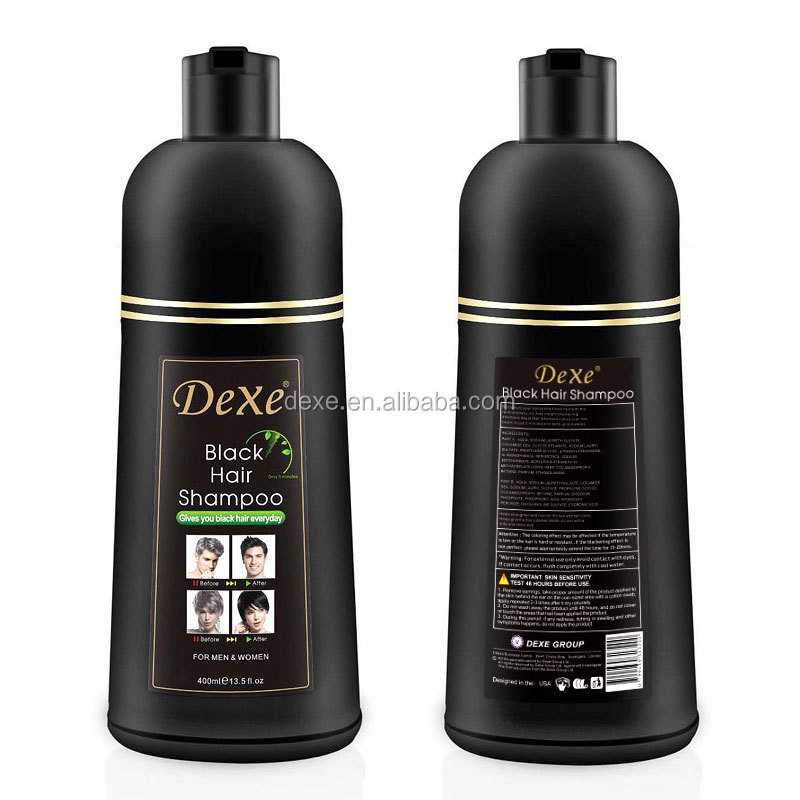 OEM Private label magic hair colour shampoo home use DIY hair color herbal extract no ammonia