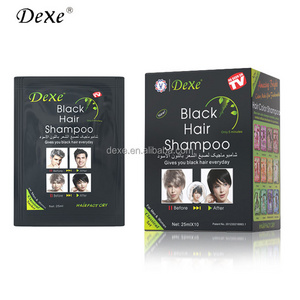 Anti white hair ppd free natural hair colour black hair coloring shampoo