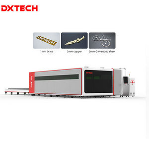 High Power 3015 2040 Fiber Optic Laser Cutting  with Full Covered for Metal Sheet 4000w 6000w 8000w Industrial Laser Equipment