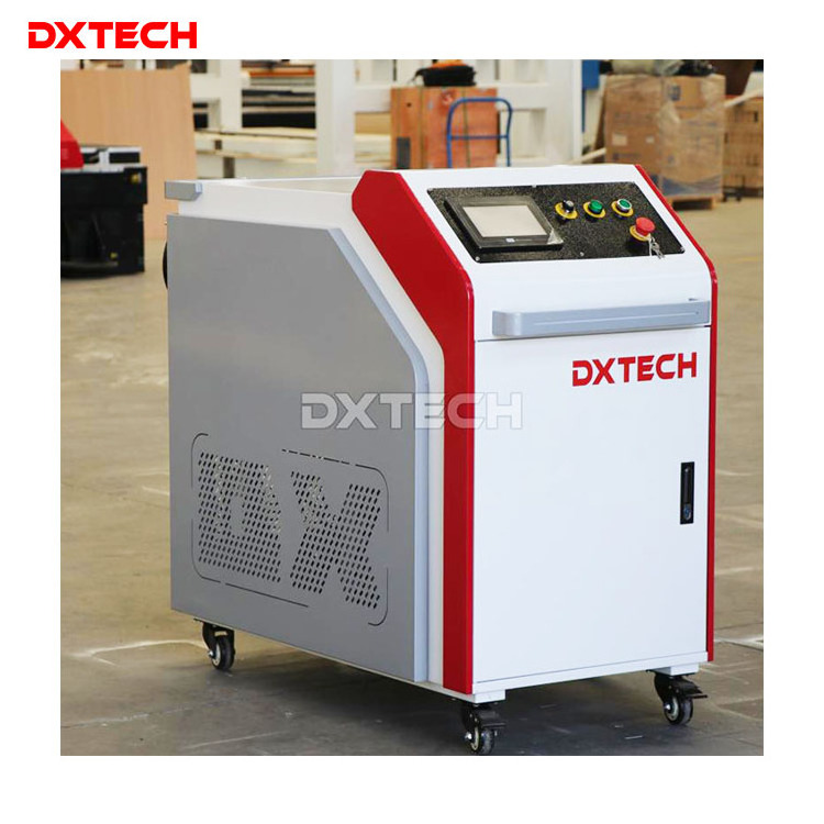 DXTECH laser cleaning  welding  cutting machine price 1000w 3000w cleaner laser removing dust cleaning machine