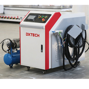 DXTECH laser cleaning  welding  cutting machine price 1000w 3000w cleaner laser removing dust cleaning machine