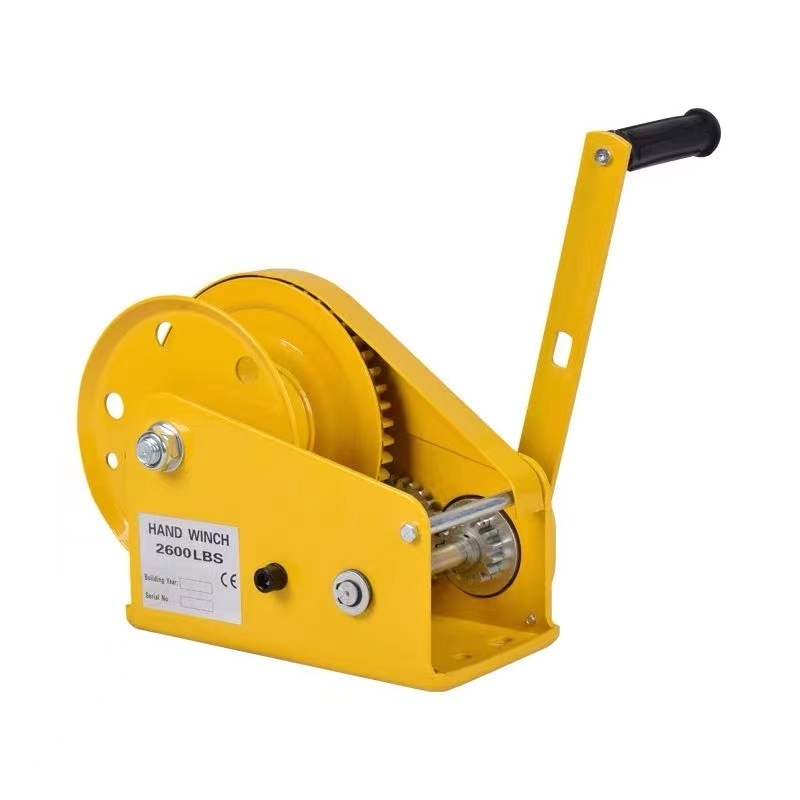 cheap price hand crank anchor winch hand operated small lifting winch for sales