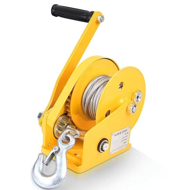 new type manual winch boat winch hand operated cable manual winch for sales