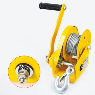 new type manual winch boat winch hand operated cable manual winch for sales