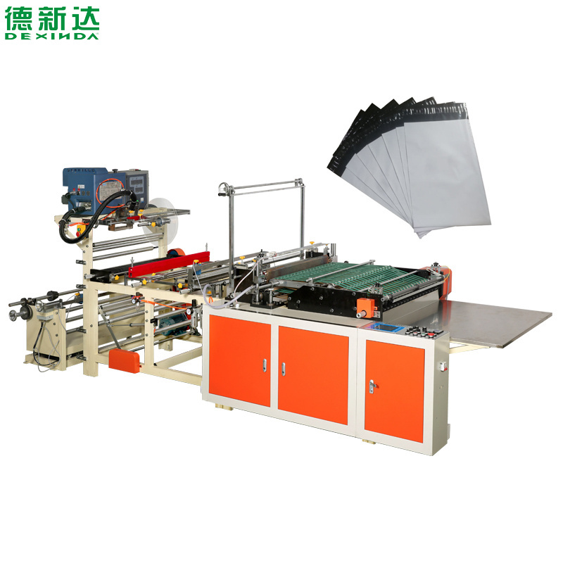 Manufacturer Hot Sealing Machine Poly Mailer Plastic Courier Packaging Bag Making Machine