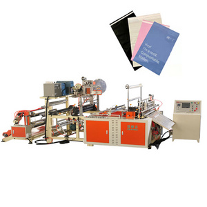 Bio Degradable Cassava Plastic Bag Cutting Courier Biodegradable Bag Making Machine