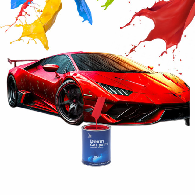 Professional different kinds of car paints colours car paint gallon base coat clear coat auto paint